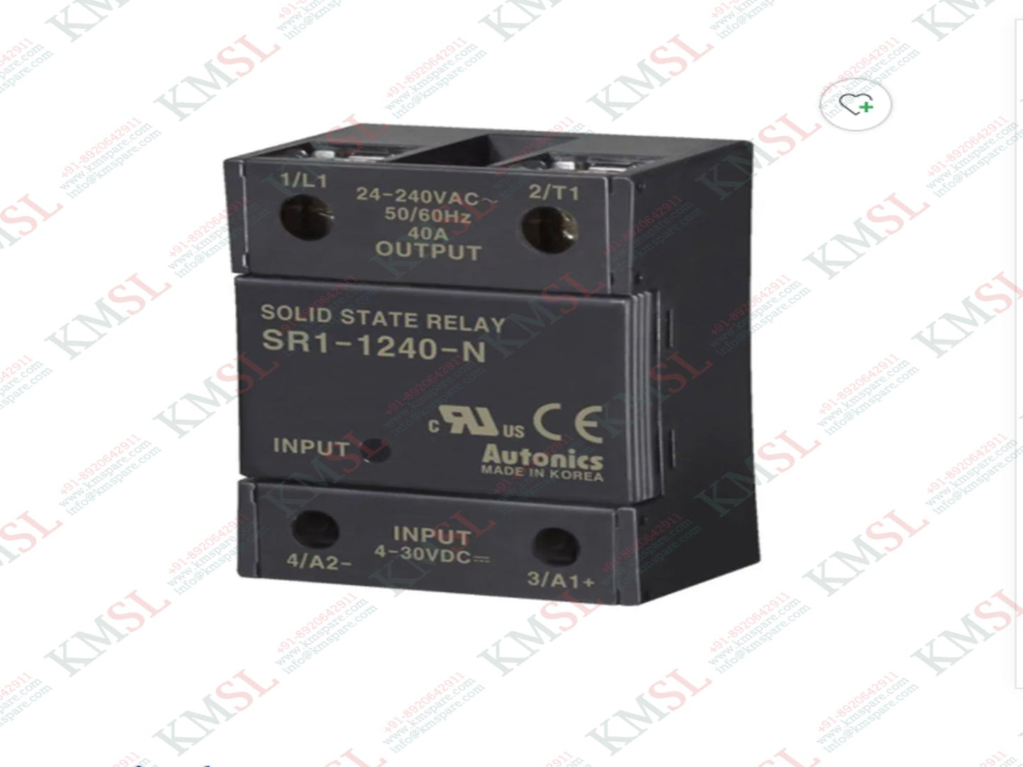 Autonics Solid State Relays, SR1-1225-N Autonics