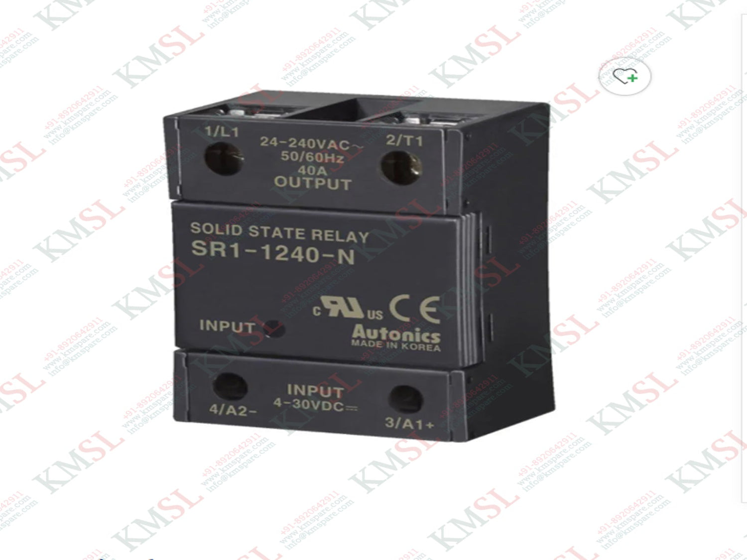 Autonics Solid State Relays, SR1-1225-N Autonics