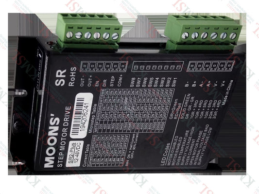 SR2-Plus Moons Hybrid Stepper Driver | Industrial Stepper Motor Controller | KMSPARE