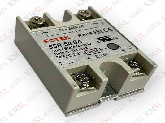 Fotek Solid State Relay, SSR-50DA Fotek