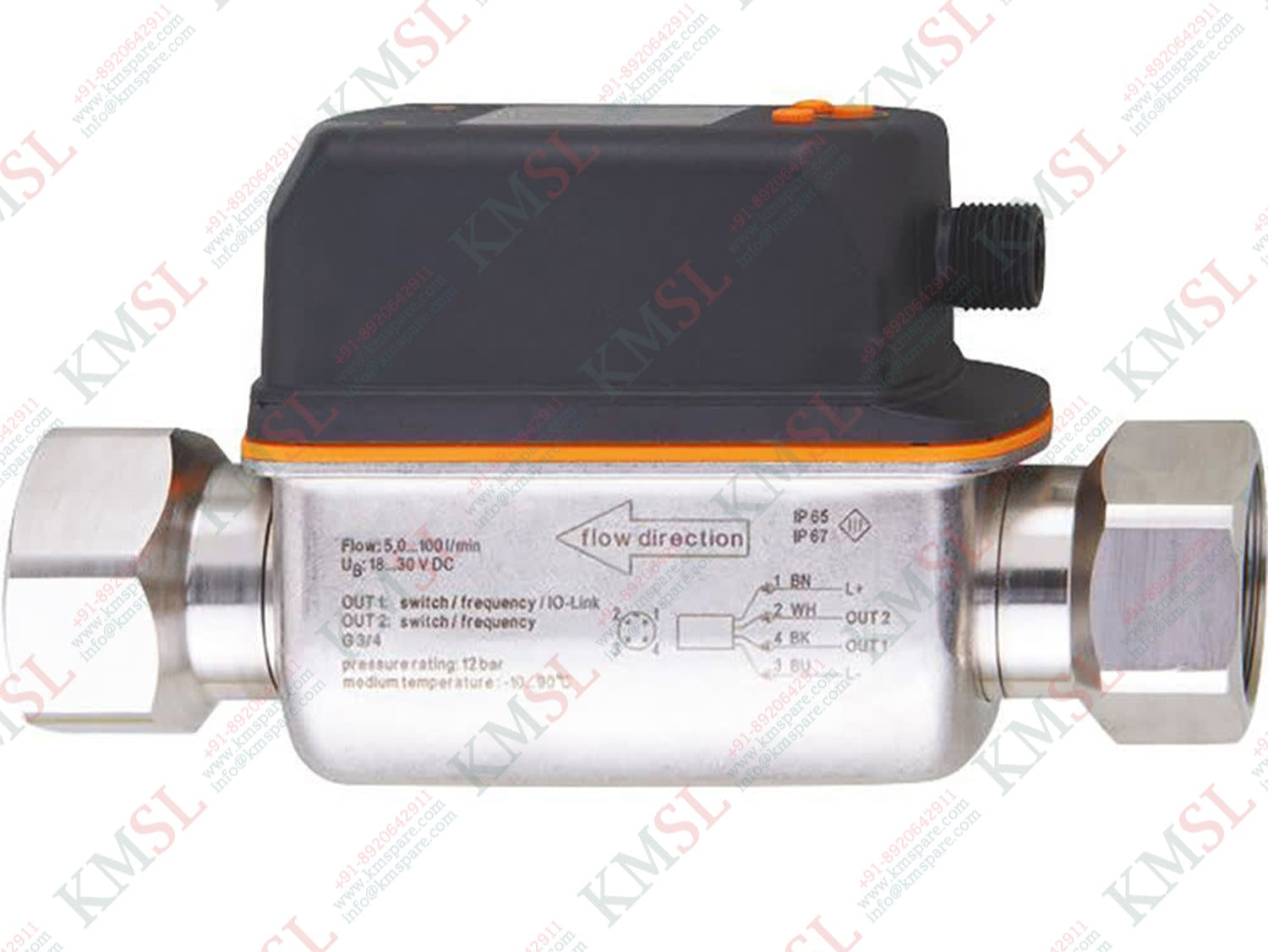 SV7614 IFM Flow Sensor | Industrial Liquid & Gas Flow Sensor | KMSPARE