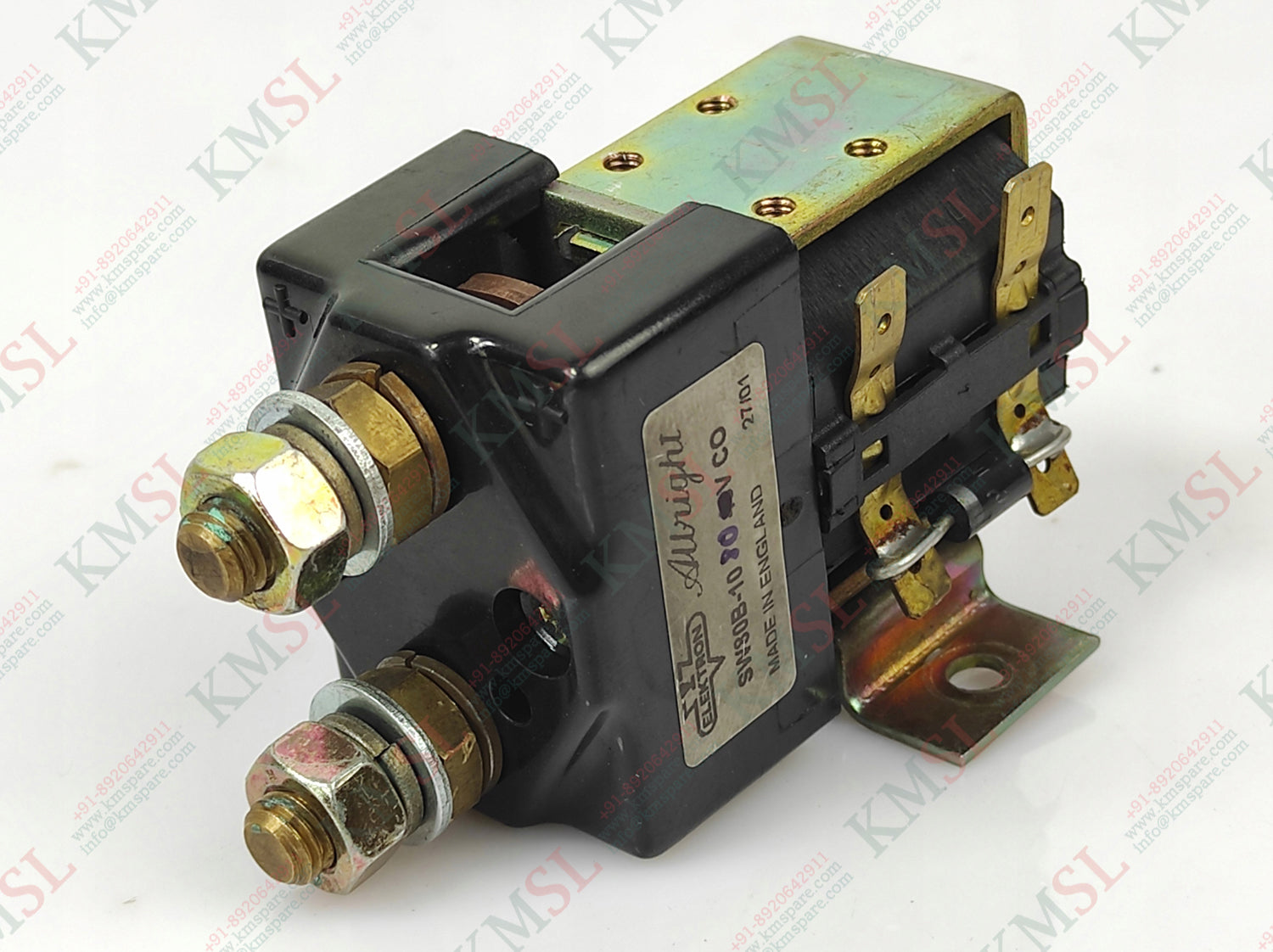 ALBRIGHT Power Contactor, SW80B-10 ALBRIGHT