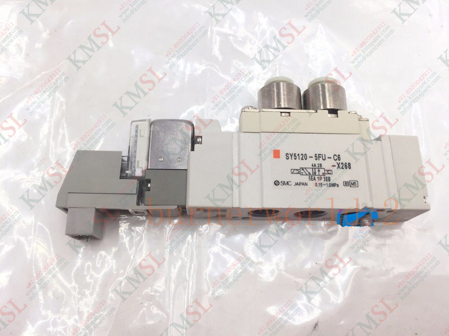 SY5120-5FU-C6-X268 SMC Solenoid Valve | SY5000 Series Pneumatic Valve – KMSPARE