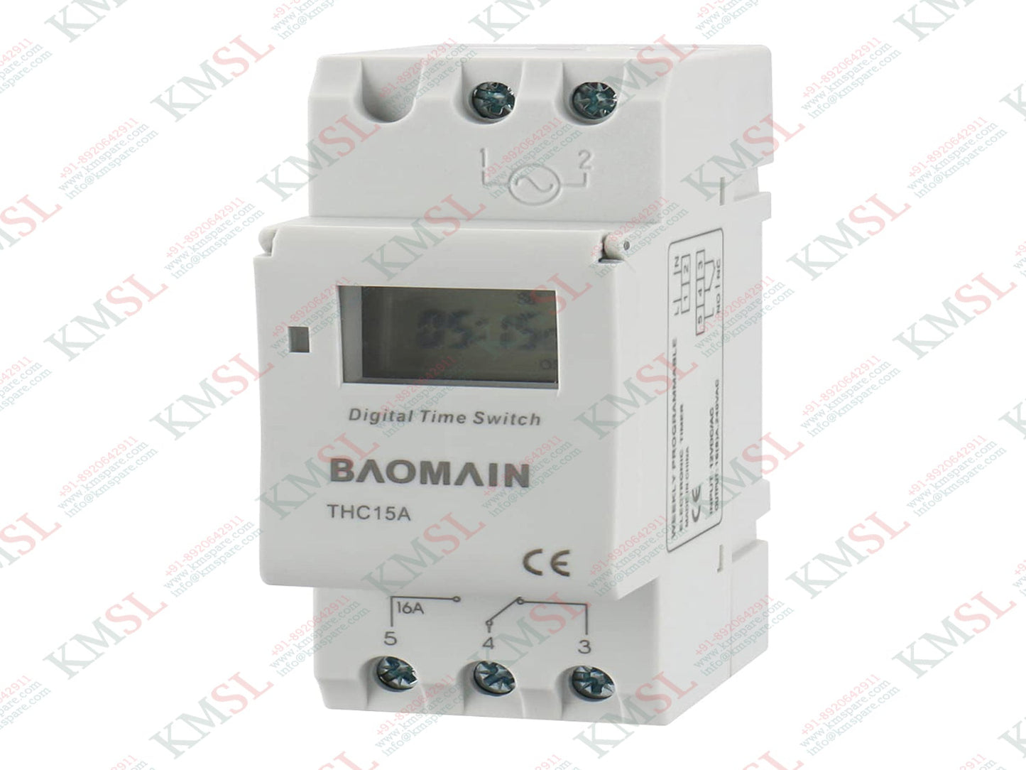 THC15A Baomain Digital Time Switch | Programmable Industrial Timer – KMSPARE