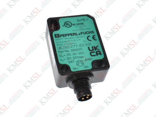 P&F Ultrasonic direct detection sensor,UB250-F77-E2-V31 P&F