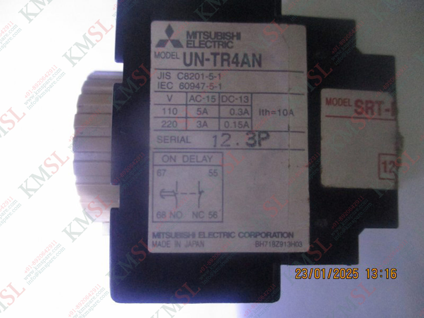 UN-TR4AN Mitsubishi Timer | Industrial Automation Timer – KMSPARE