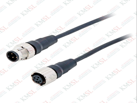 Omron Connector Cable, XS2F-M12PVC3S10M Omron