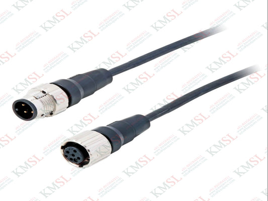 Omron Connector Cable, XS2F-M12PVC3S2M Omron