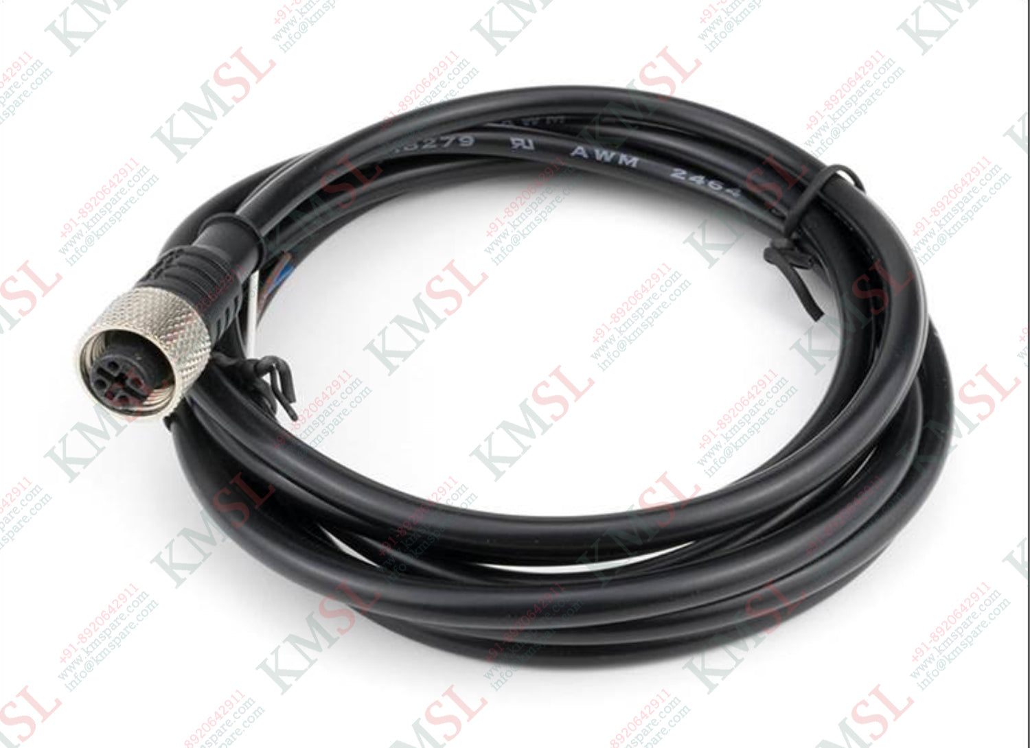 XS2F-M12PVC3S5M Omron Connector Cable – Reliable Industrial Automation Cable | KMSPARE