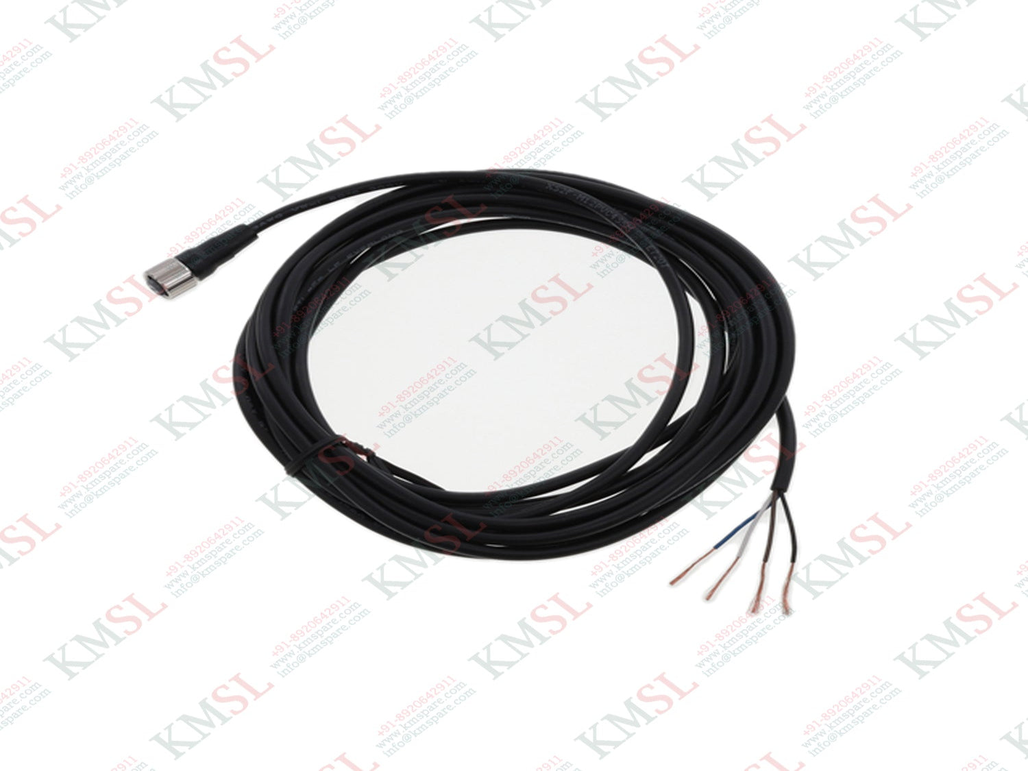XS2F-M12PVC4S5M Omron Connector Cable – Reliable Industrial Automation Cable | KMSPARE