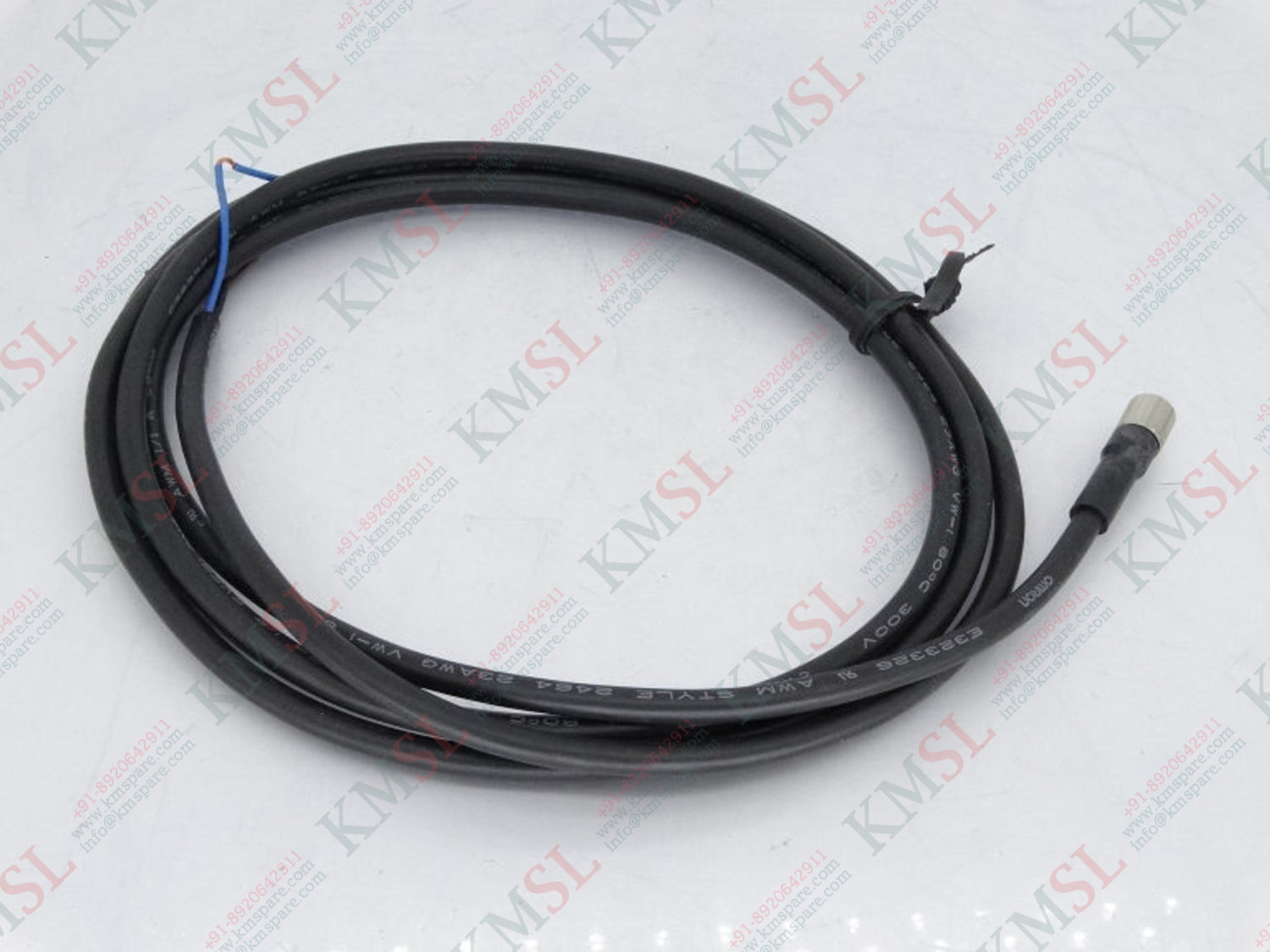 XS3F-M8PVC3S2M Omron Connector Cable – Reliable Industrial Automation Cable | KMSPARE