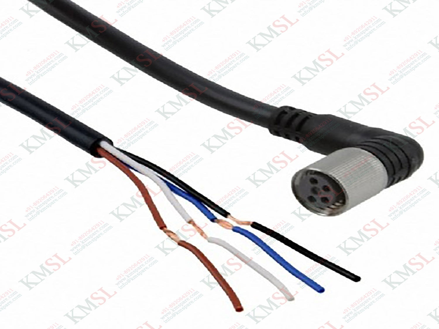 XS3F-M8PVC4A5M Omron Connector Cable – Reliable Industrial Automation Cable | KMSPARE