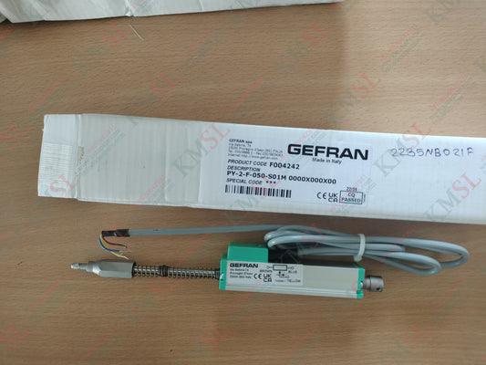 Gefran Linear Transducer, PY-2-F-050-S01M  GEFRAN